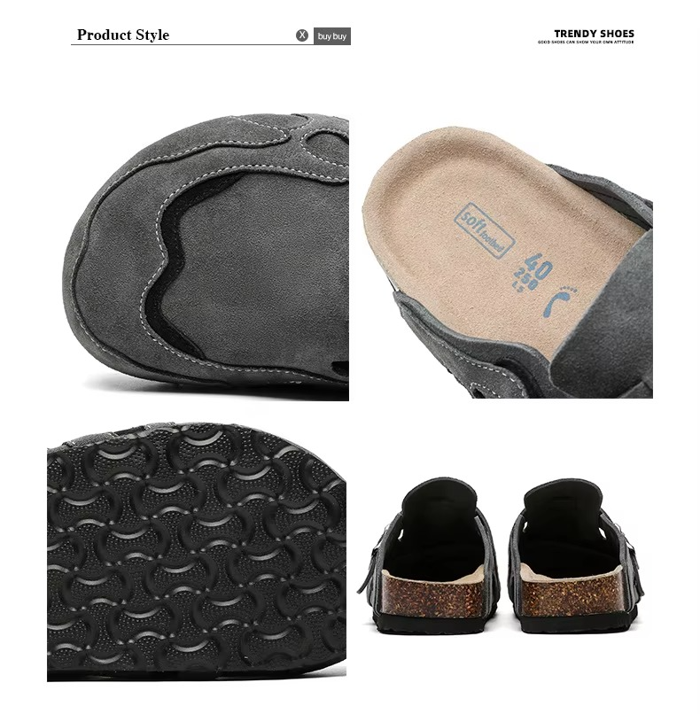Forest Trail Mules (Leather)