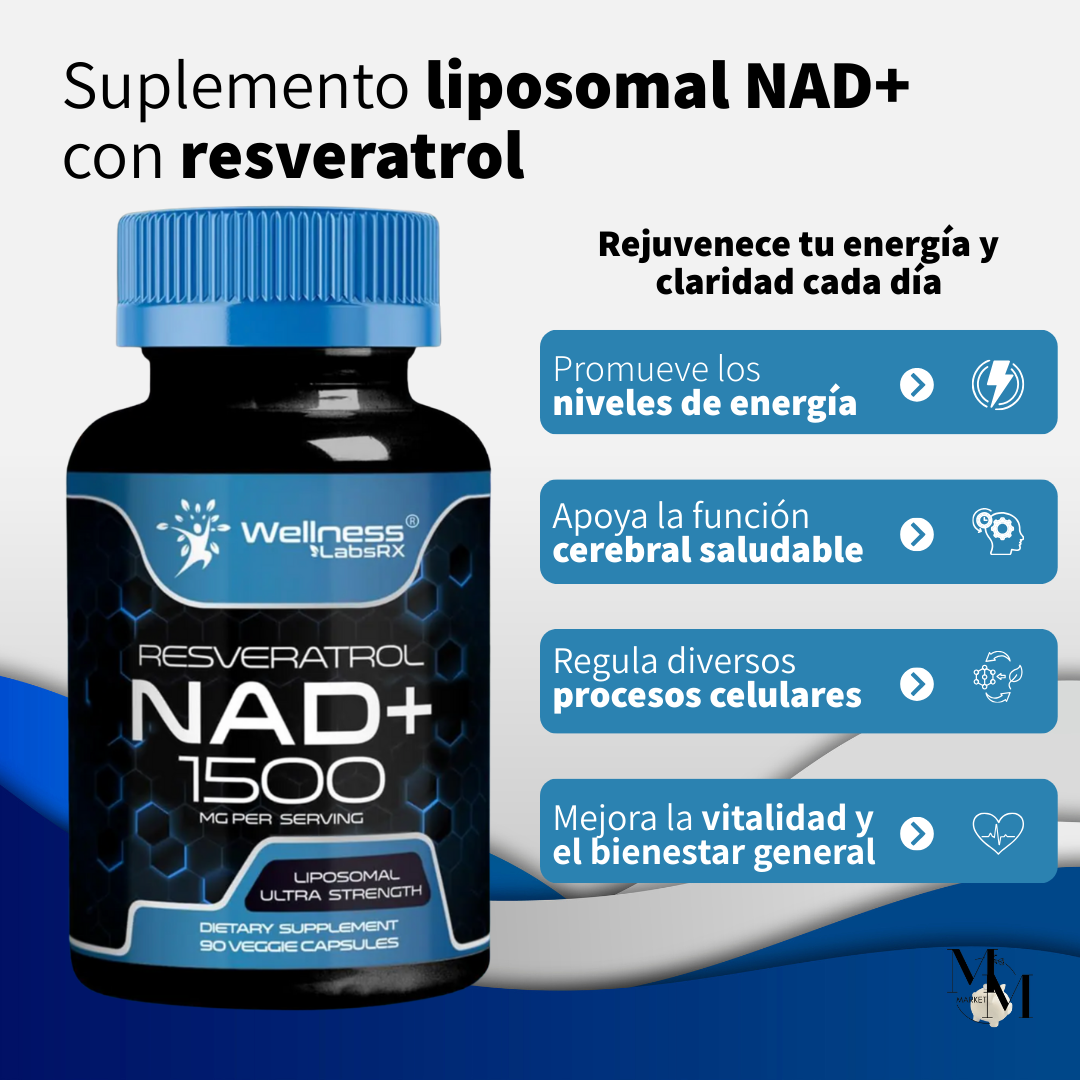 NAD Reservatrol Suplemento