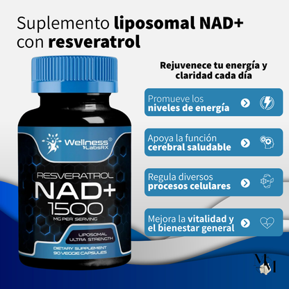 NAD Reservatrol Suplemento