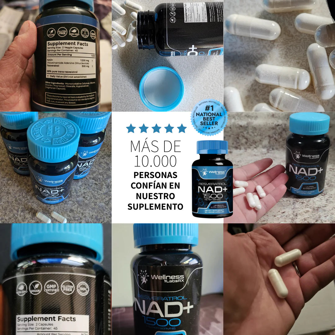 NAD Reservatrol Suplemento