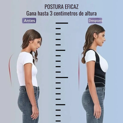 CORRECTOR DE POSTURA AJUSTABLE 2 EN 1