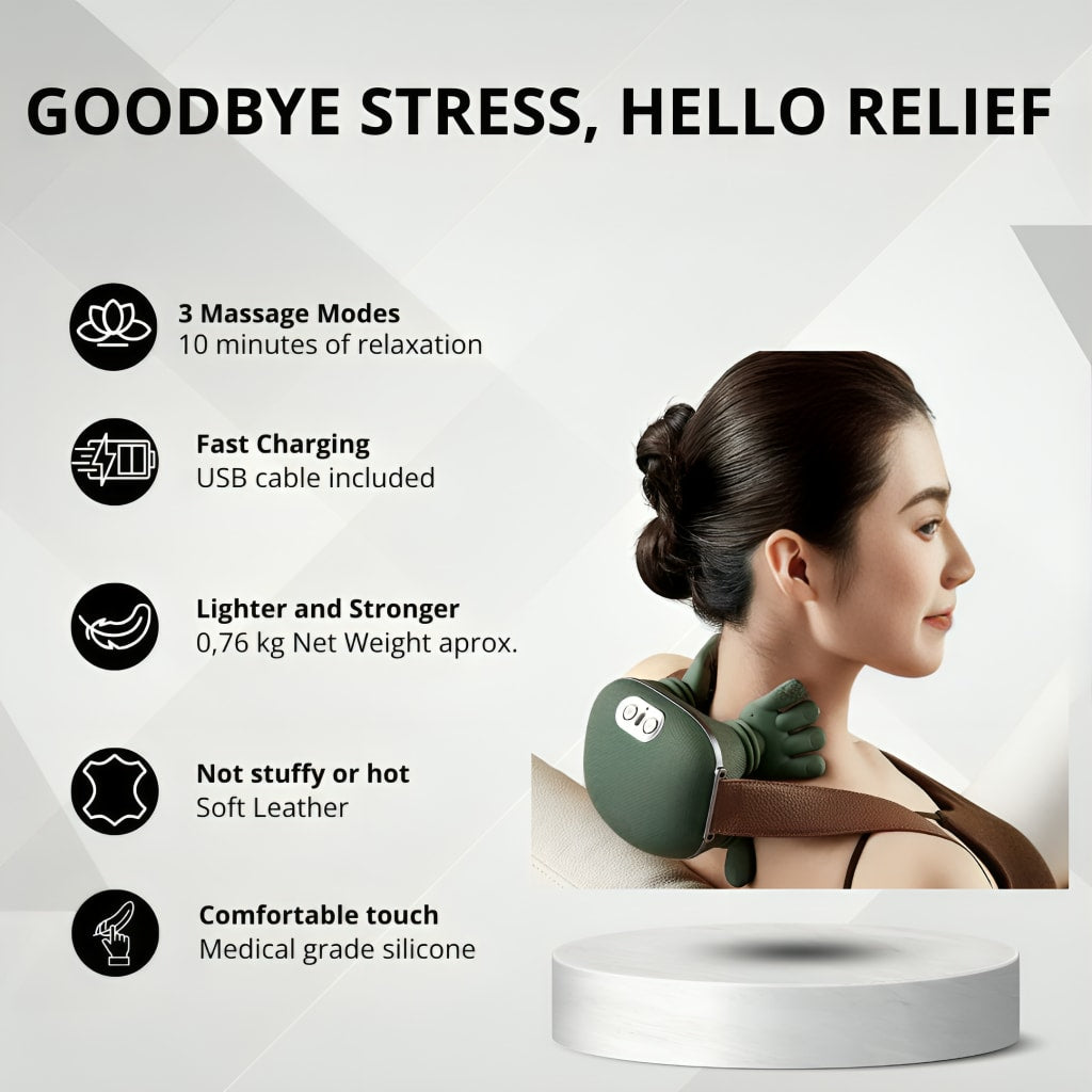 MomsHand™ 2025: Instant relaxation. Your neck savior after family madness.