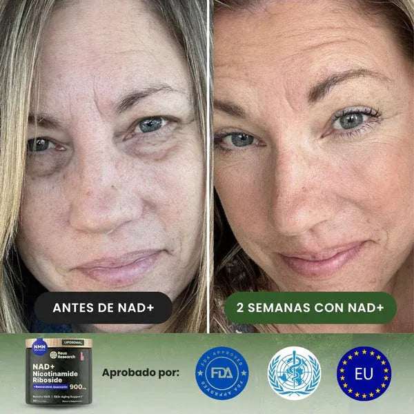 Cuida tu salud con el único NAD+ auténtico, seguro y clínicamente probado para revitalizar cuerpo y mente